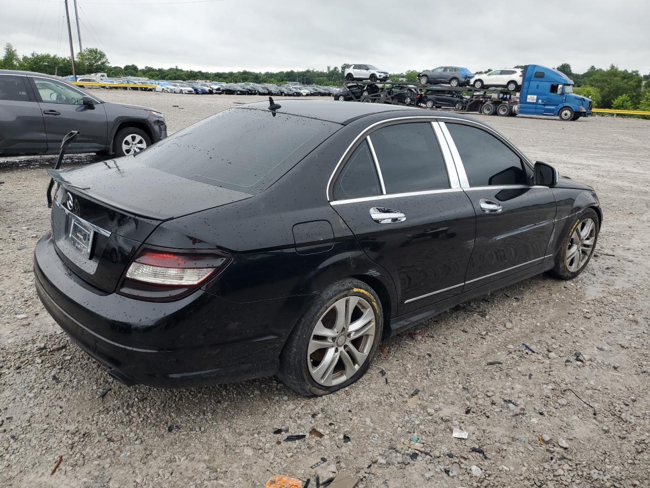 2008 Mercedes-benz C 300 Черный vin: WDDGF54X88F113081