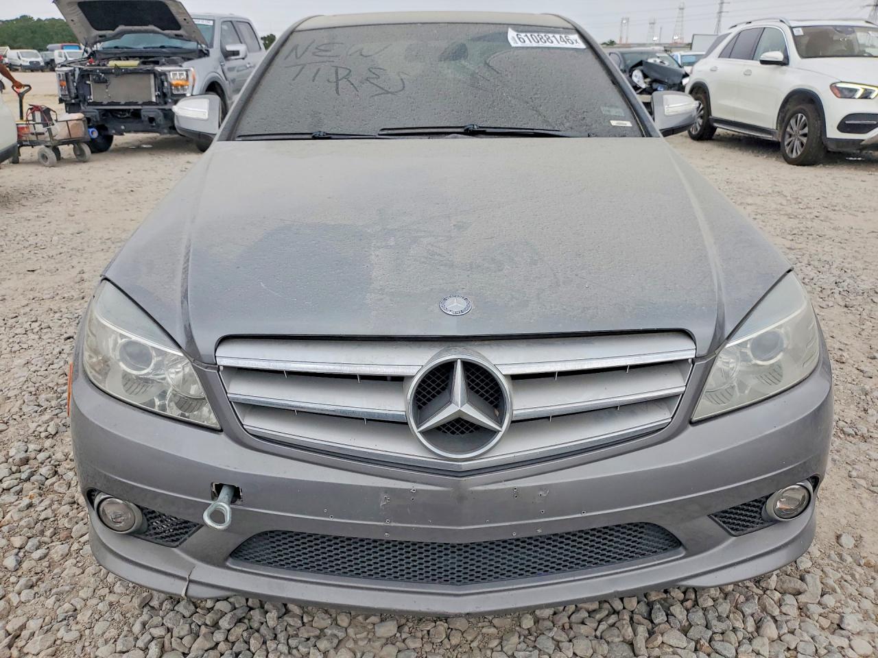 2008 Mercedes-benz C 300 Silver vin: WDDGF54X88R034251