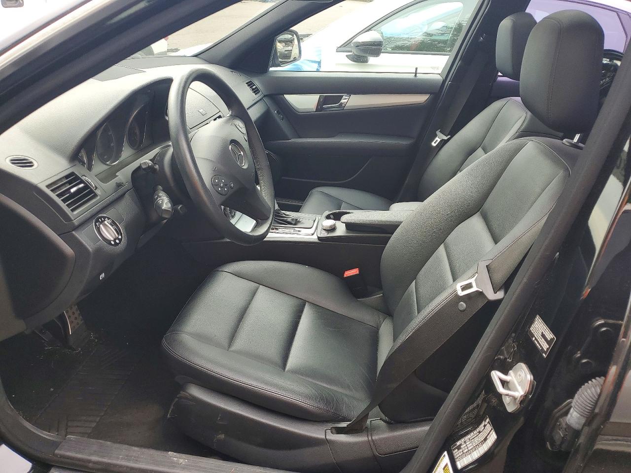 2009 Mercedes-benz C 300 Black vin: WDDGF54X89F263211