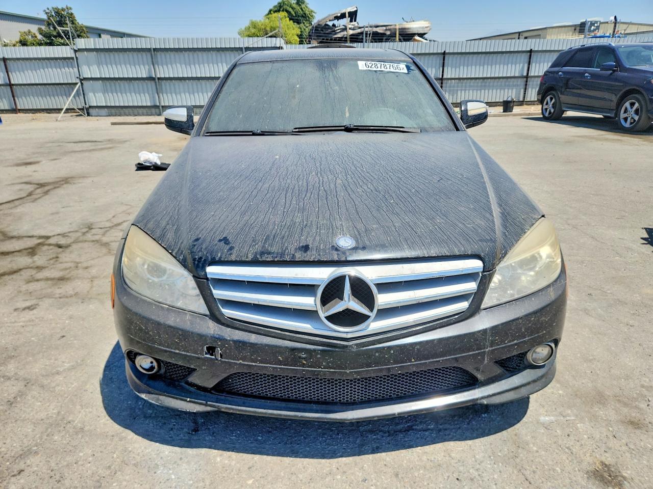 2009 Mercedes-benz C 300 Black vin: WDDGF54X89R057904