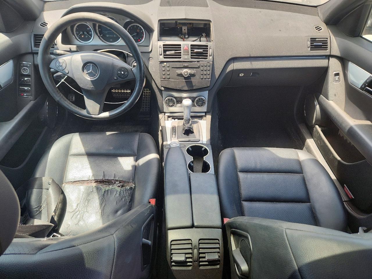 2009 Mercedes-benz C 300 Black vin: WDDGF54X89R057904