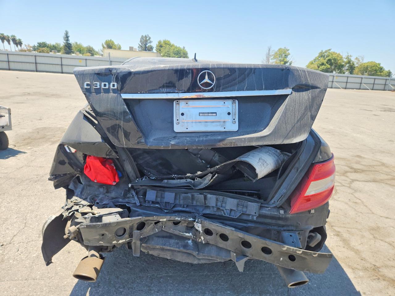 2009 Mercedes-benz C 300 Black vin: WDDGF54X89R057904
