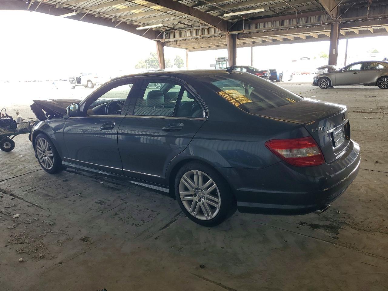 2009 Mercedes-benz C 300 Gray vin: WDDGF54X89R083211