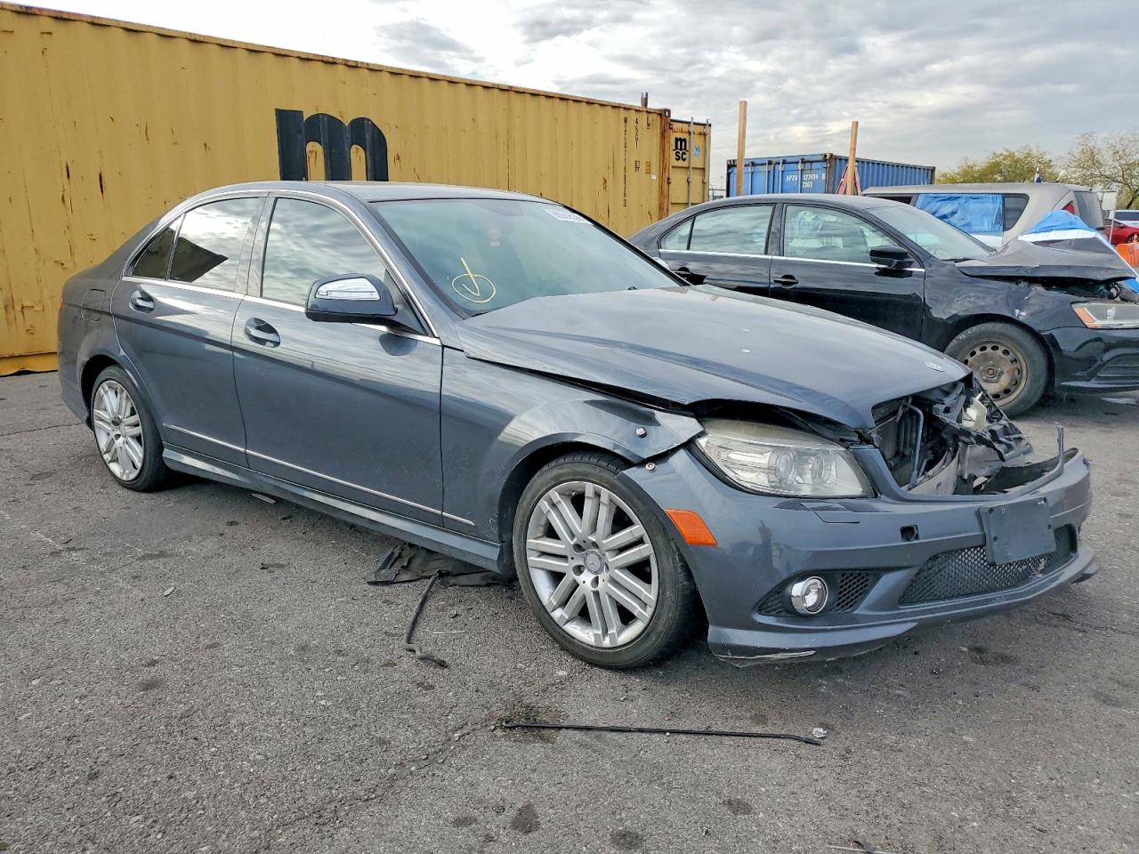 2008 Mercedes-benz C 300 Charcoal vin: WDDGF54X98F070015