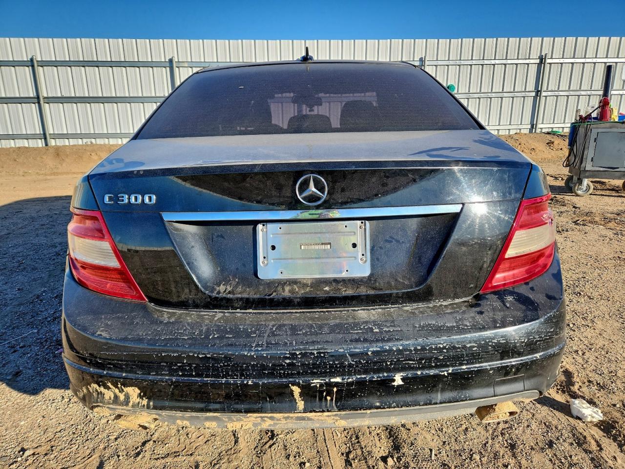 2008 Mercedes-benz C 300 Black vin: WDDGF54X98F073724
