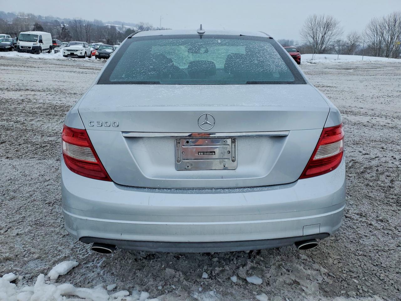 2008 Mercedes-benz C 300 Silver vin: WDDGF54X98R014705