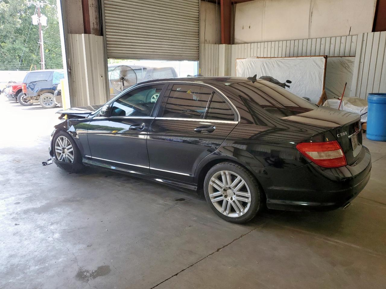 2008 Mercedes-benz C 300 Black vin: WDDGF54X98R036154