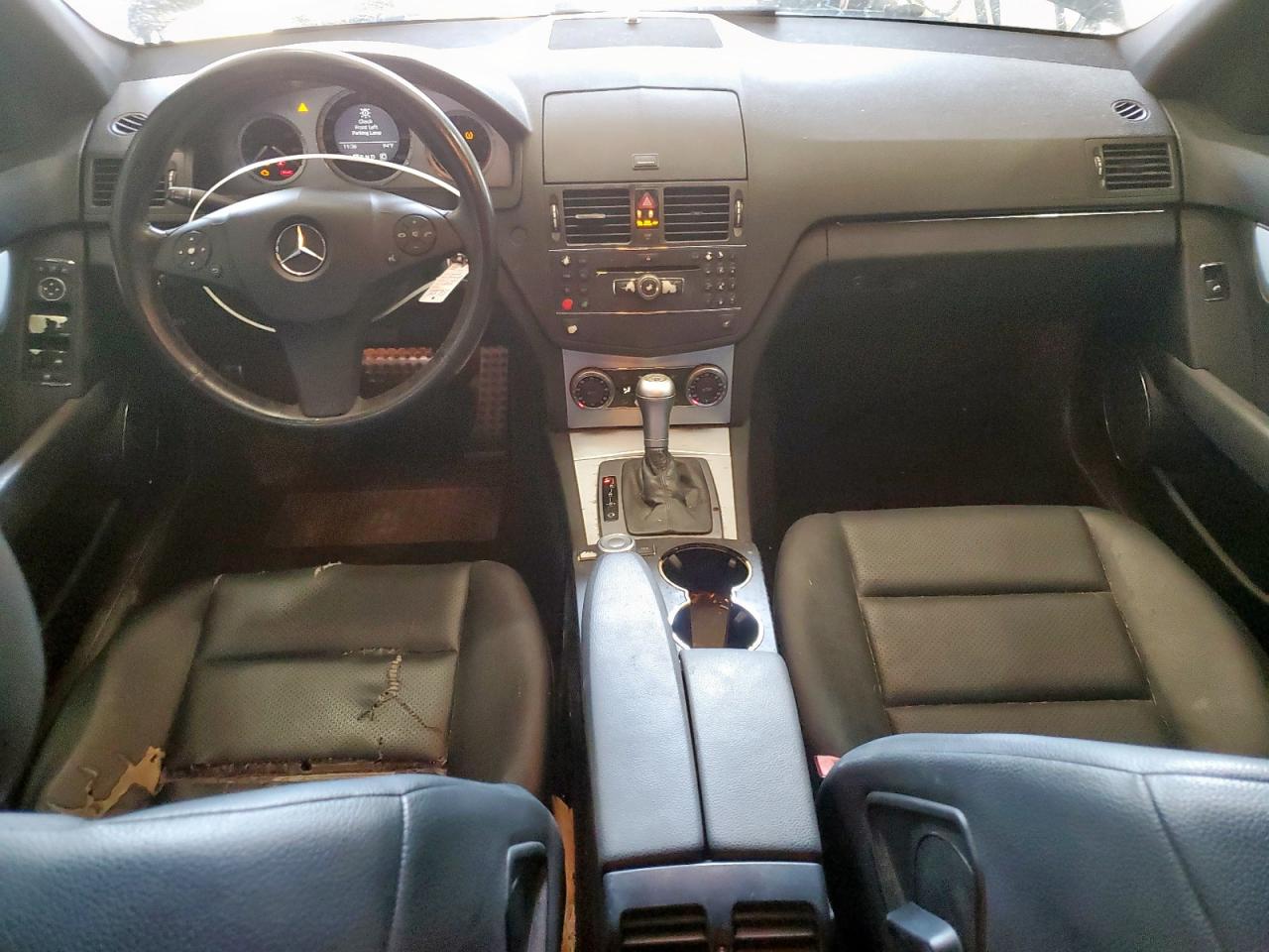 2008 Mercedes-benz C 300 Black vin: WDDGF54X98R036154