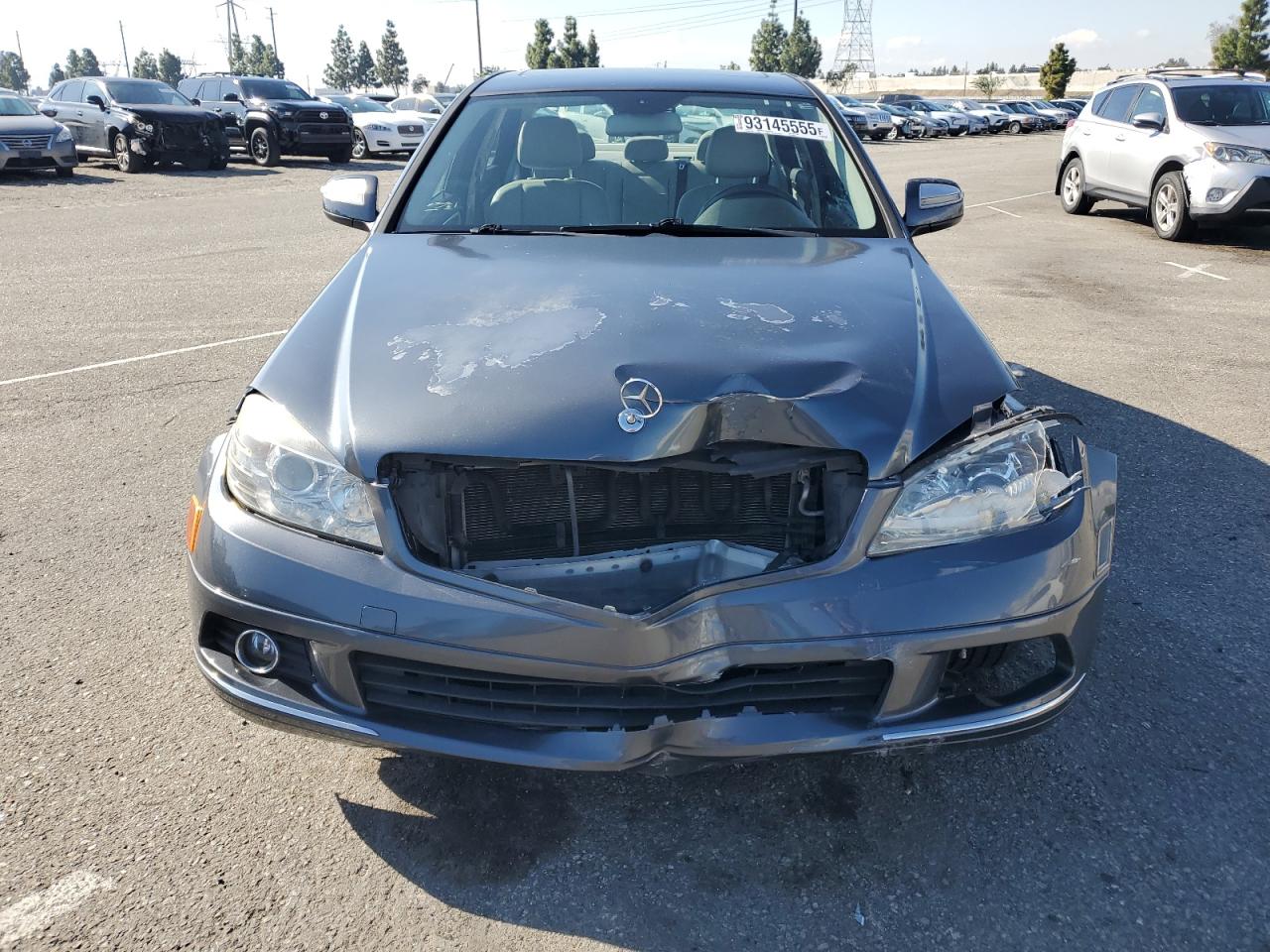 2009 Mercedes-benz C 300 Charcoal vin: WDDGF54X99R064392