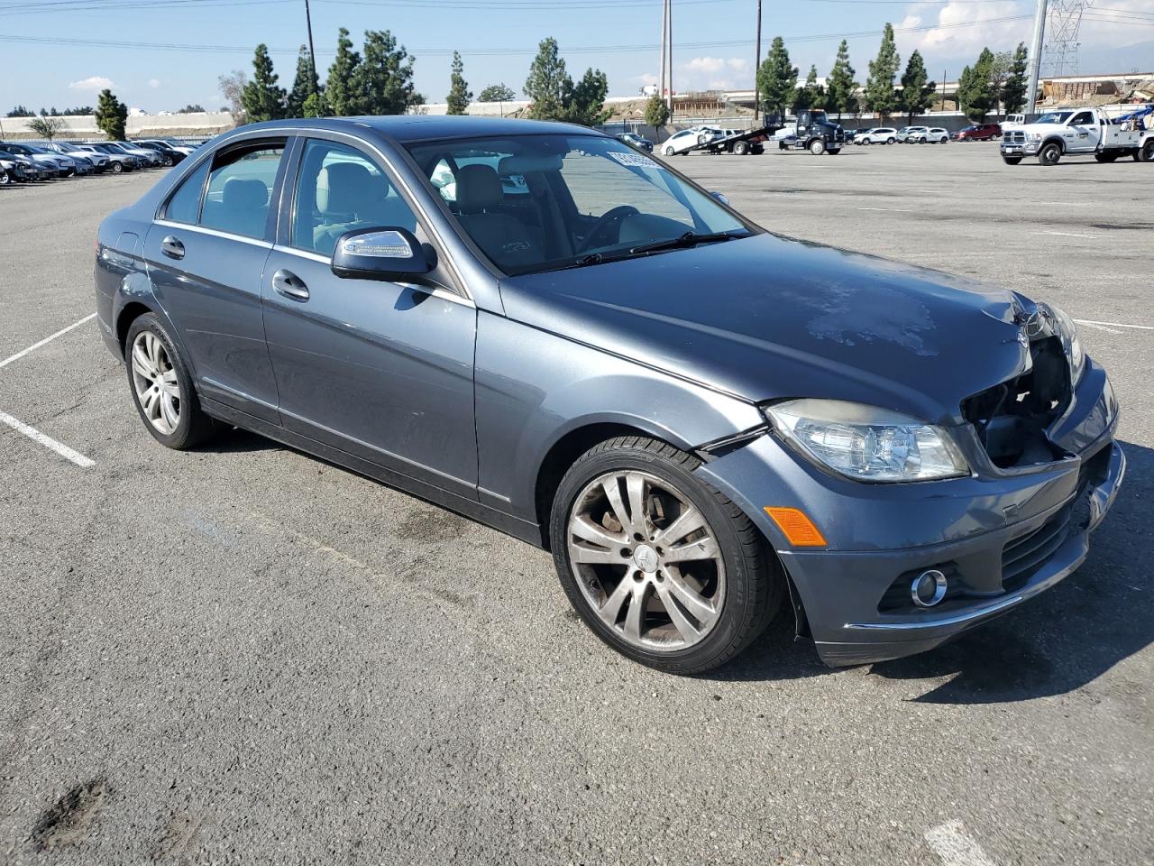 2009 Mercedes-benz C 300 Charcoal vin: WDDGF54X99R064392