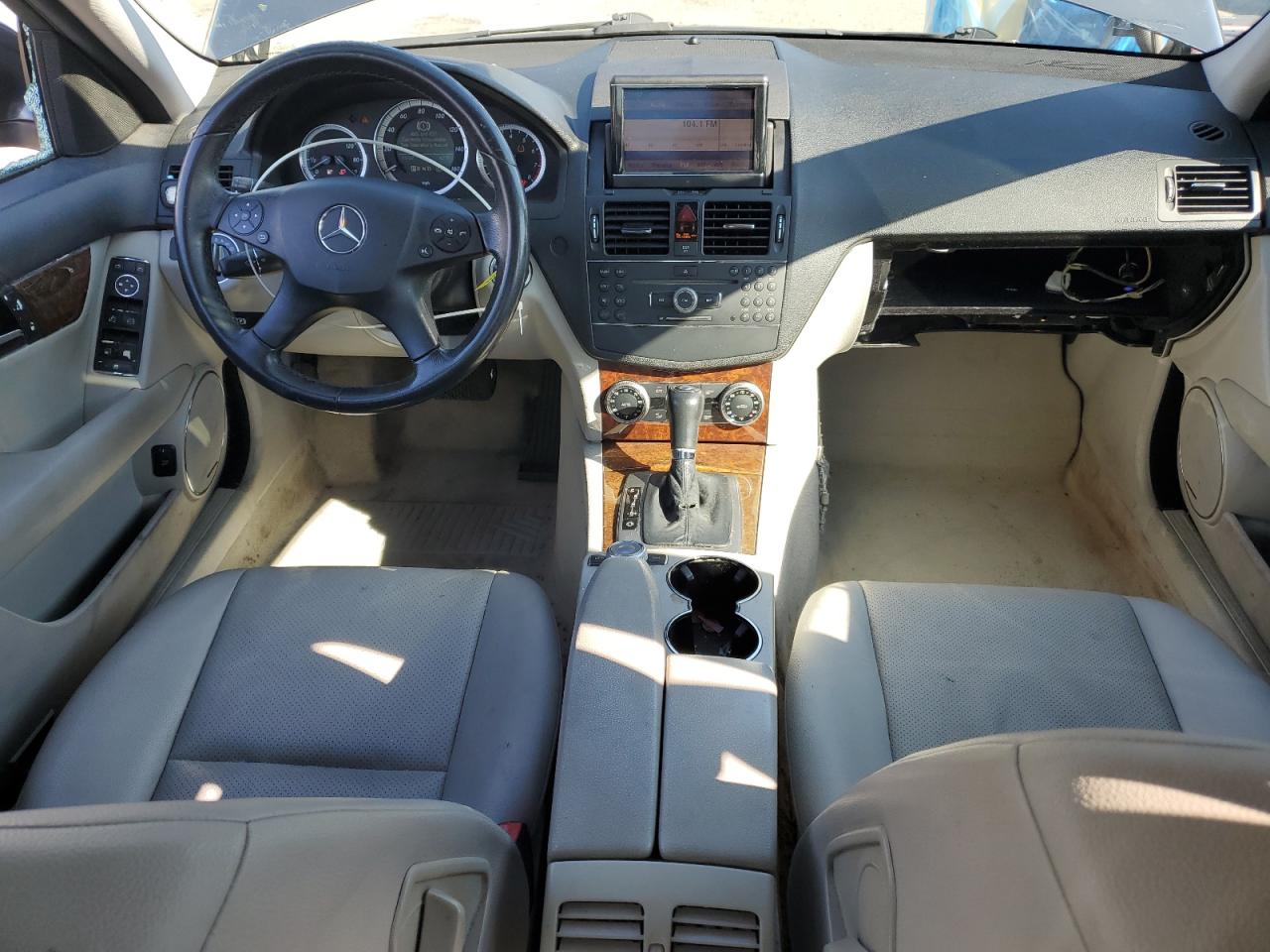 2009 Mercedes-benz C 300 Charcoal vin: WDDGF54X99R064392