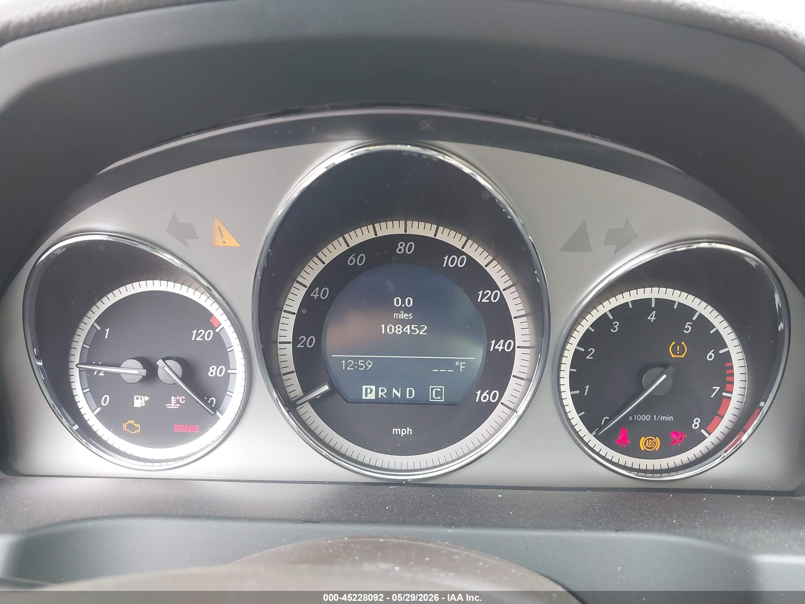 2009 Mercedes-benz C 300 Luxury/sport Черный vin: WDDGF54X99R070029