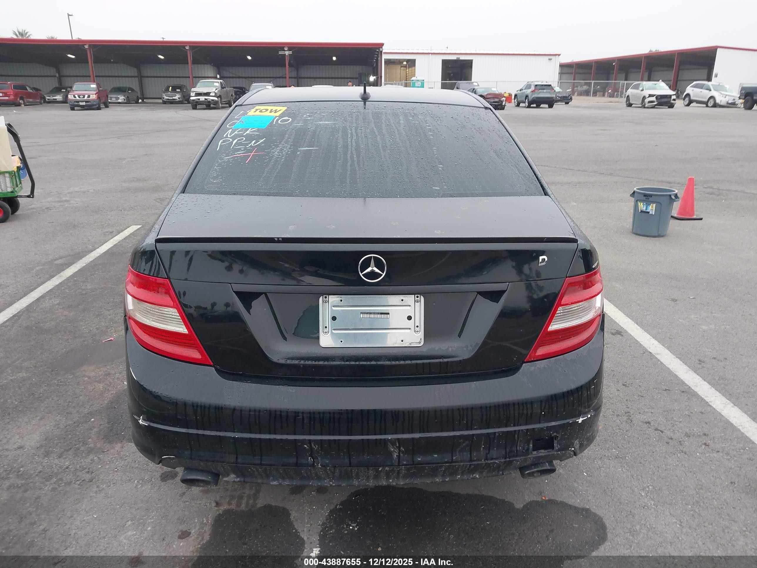 2009 Mercedes-benz C 300 Luxury/sport Black vin: WDDGF54X99R083010