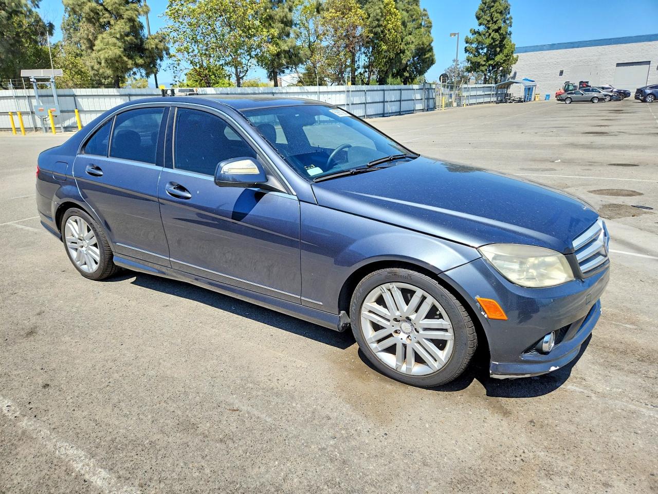 2008 Mercedes-benz C 300 Угольный vin: WDDGF54XX8F048802
