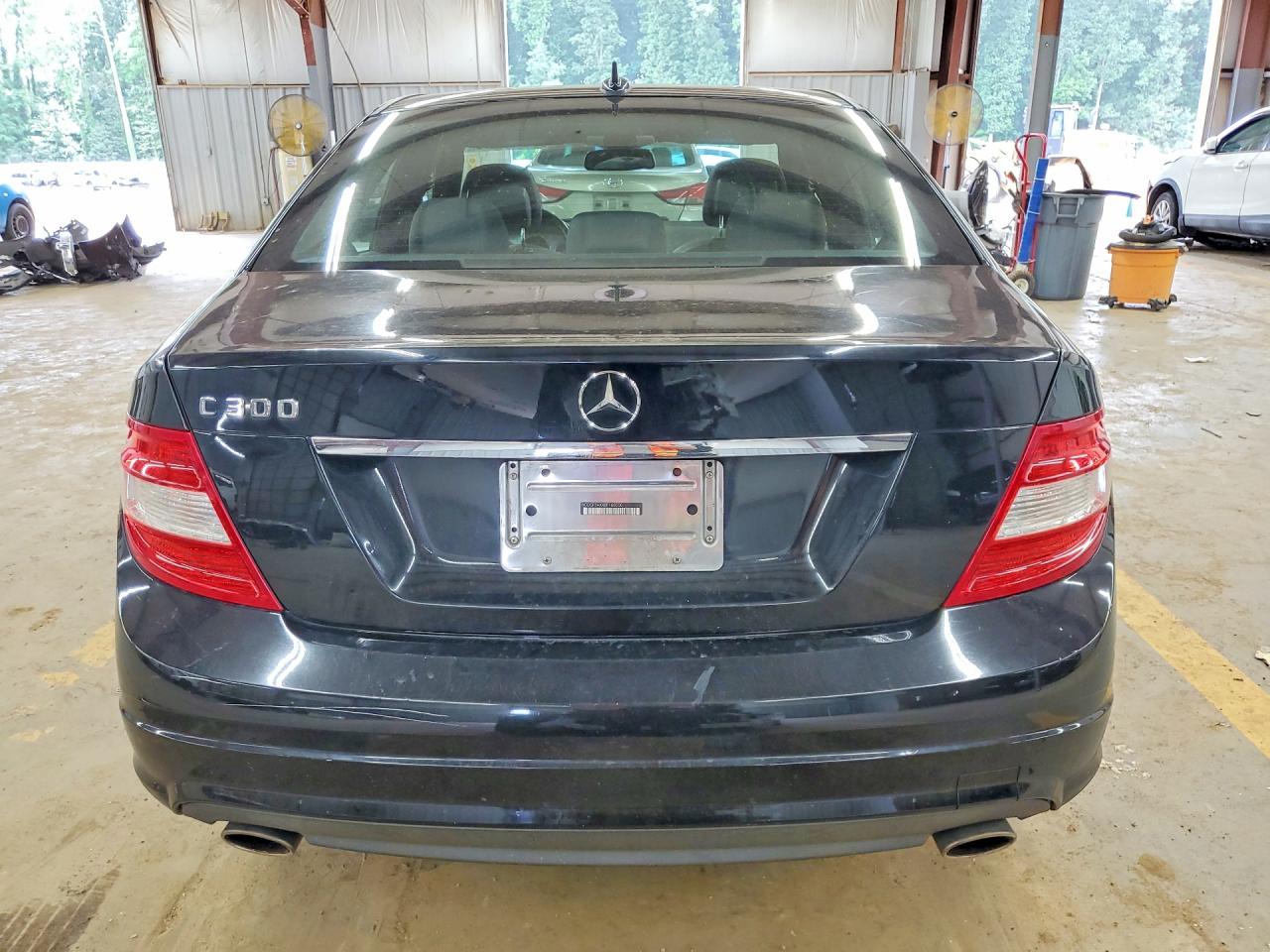 2008 Mercedes-benz C 300 Black vin: WDDGF54XX8F160550