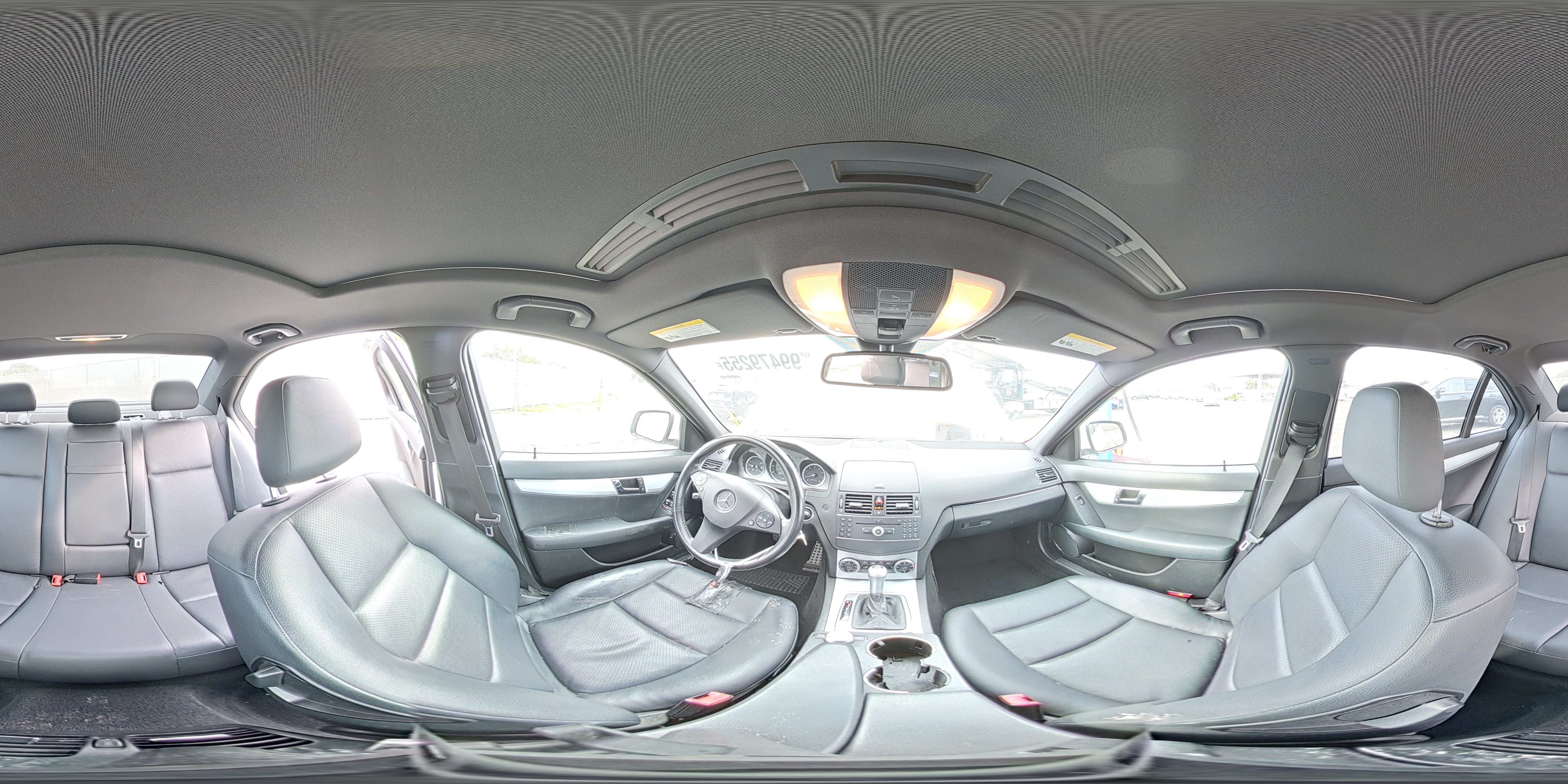 2009 Mercedes-benz C 300 Белый vin: WDDGF54XX9F200868