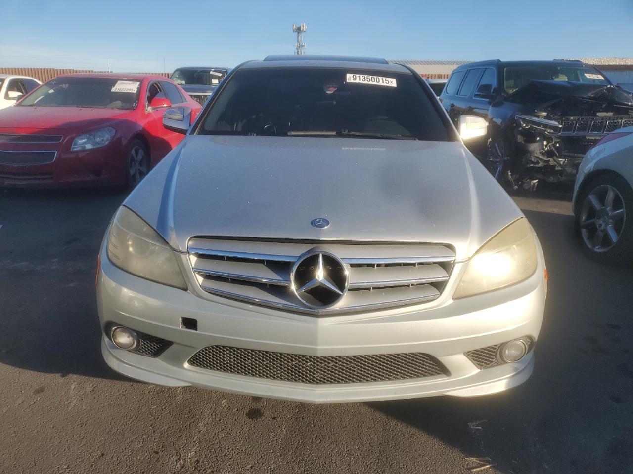 2009 Mercedes-benz C 300 Серебряный vin: WDDGF54XX9F204046