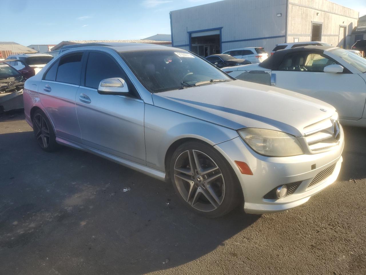 2009 Mercedes-benz C 300 Серебряный vin: WDDGF54XX9F204046