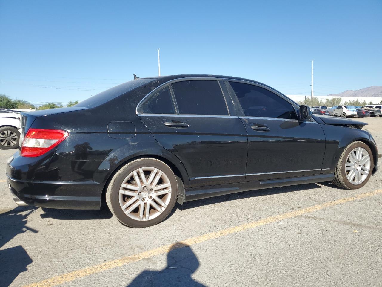 2009 Mercedes-benz C 300 Черный vin: WDDGF54XX9R054292