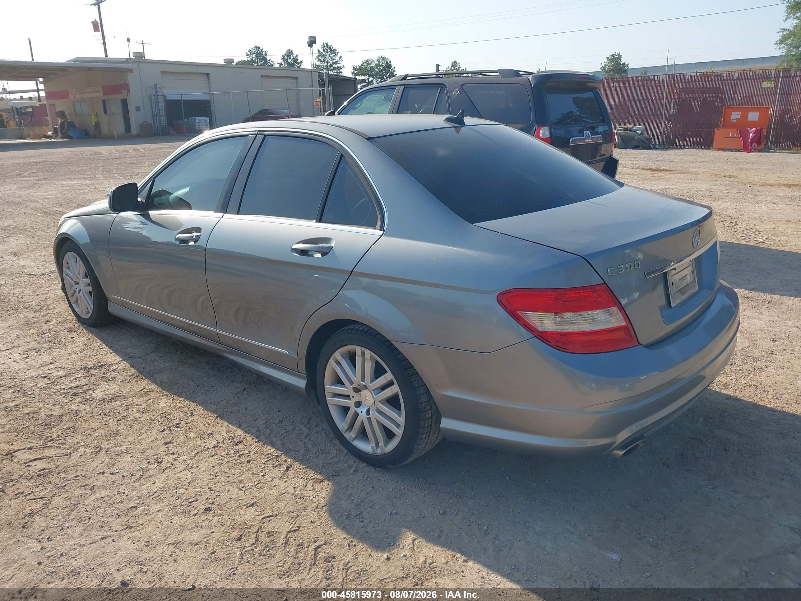 2009 Mercedes-benz C 300 Luxury/sport Gray vin: WDDGF54XX9R066930