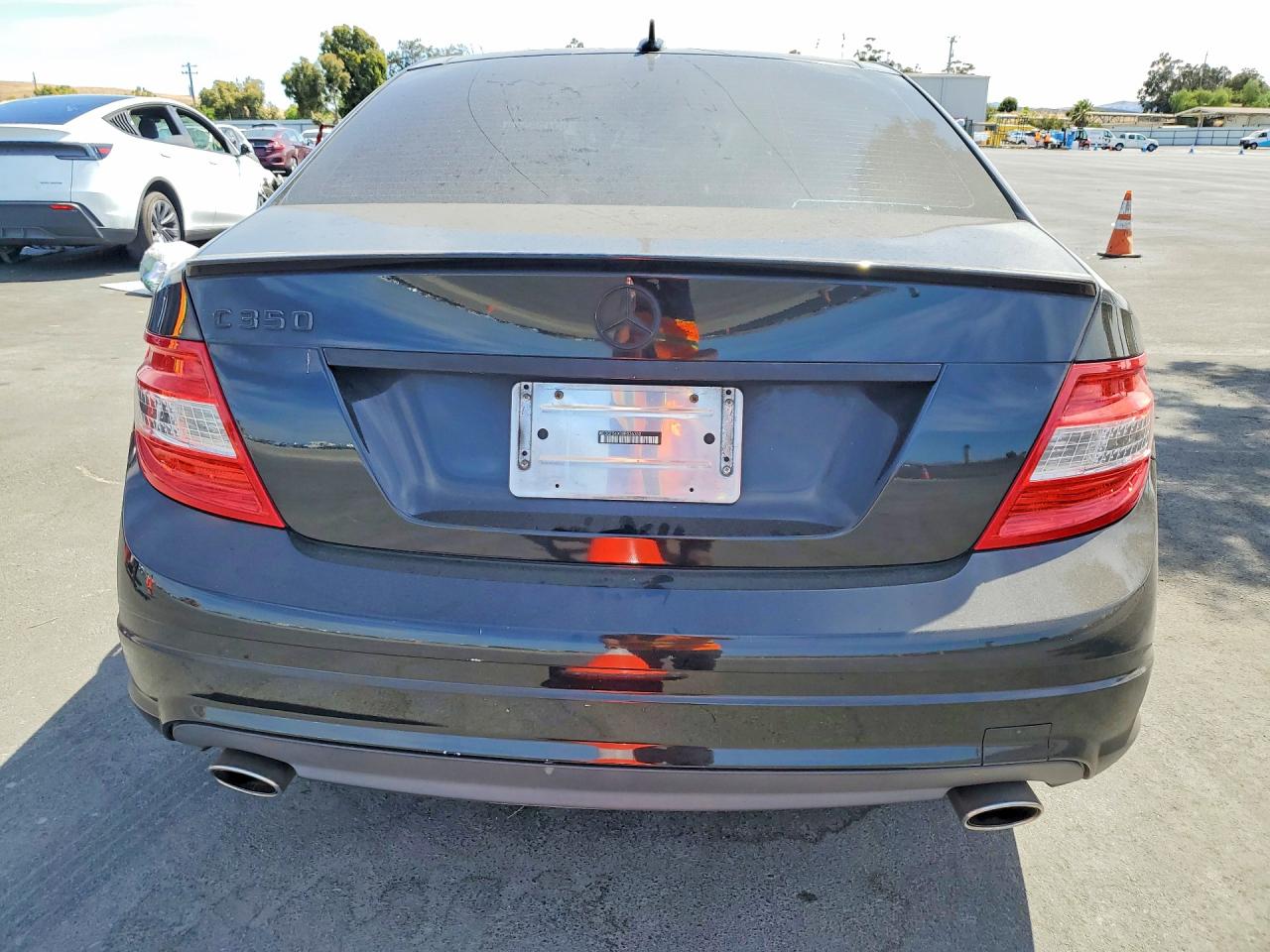 2008 Mercedes-benz C 350 Black vin: WDDGF56X08R036332
