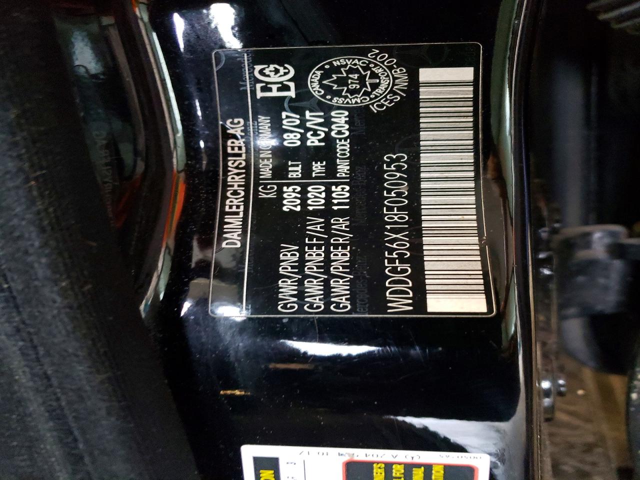 2008 Mercedes-benz C 350 Black vin: WDDGF56X18F050953