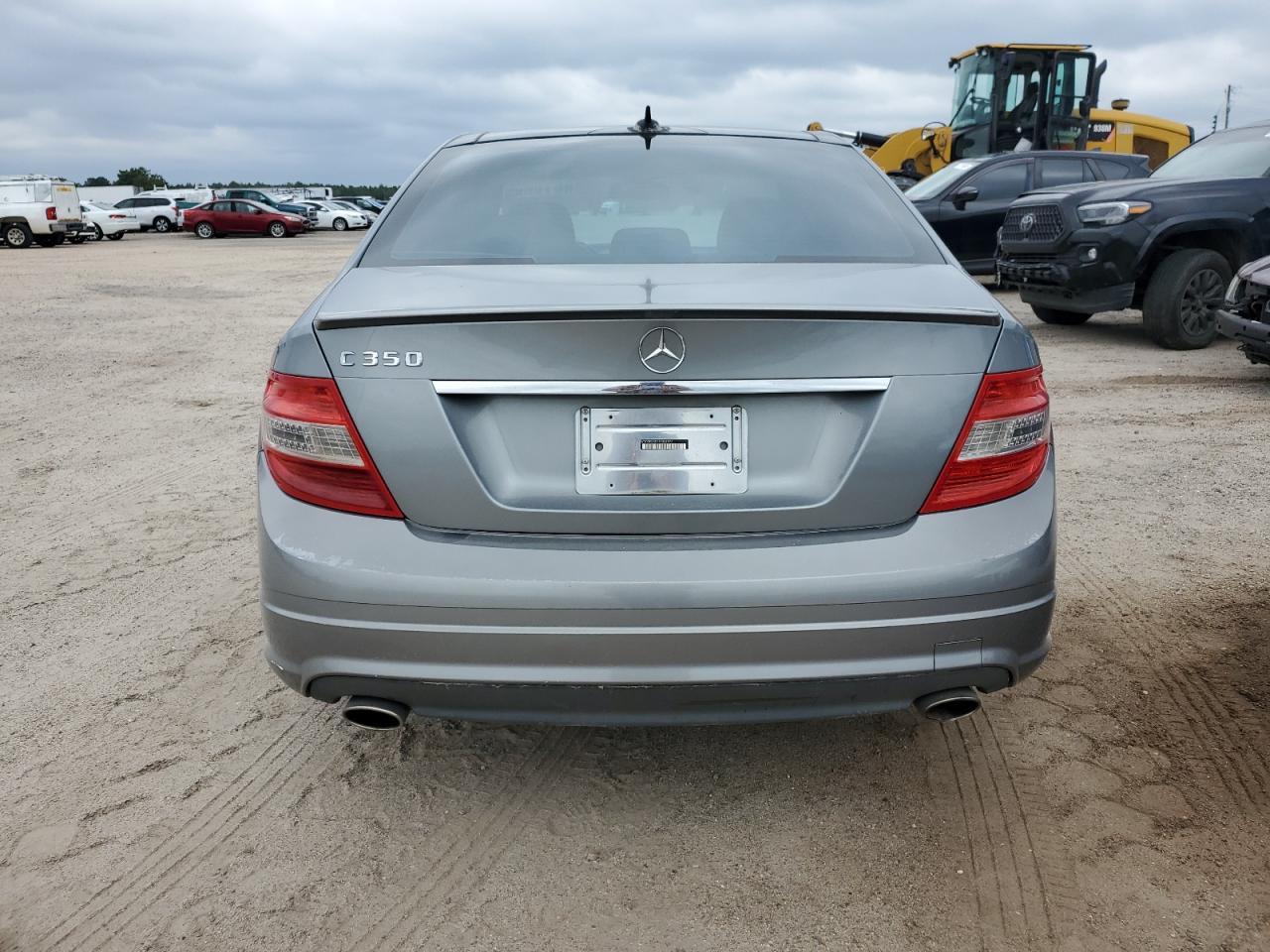 2008 Mercedes-benz C 350 Gray vin: WDDGF56X18F052976
