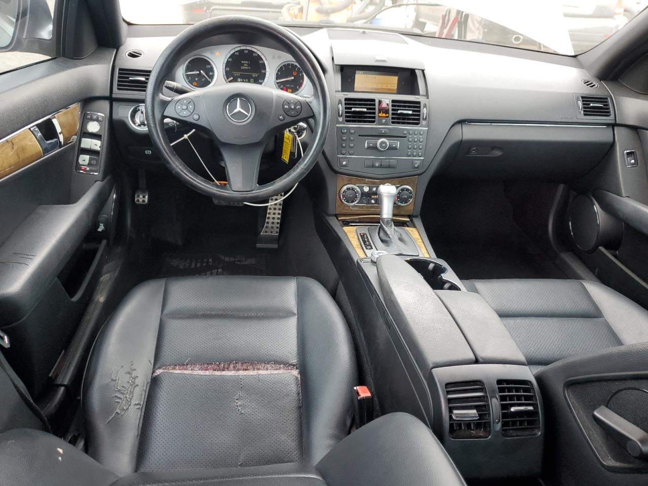 2008 Mercedes-benz C 350 Gray vin: WDDGF56X18F052976