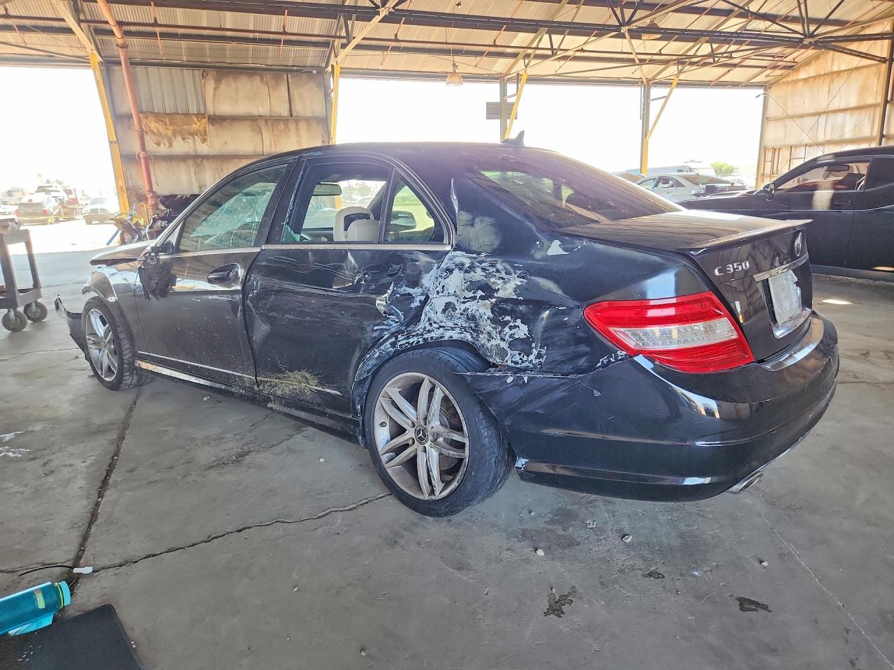 2008 Mercedes-benz C 350 Черный vin: WDDGF56X28F032106