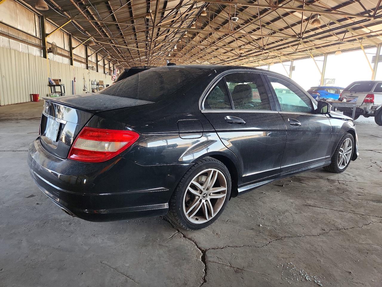 2008 Mercedes-benz C 350 Черный vin: WDDGF56X28F032106