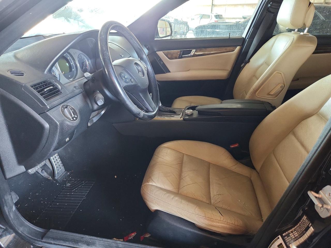2008 Mercedes-benz C 350 Черный vin: WDDGF56X28F032106