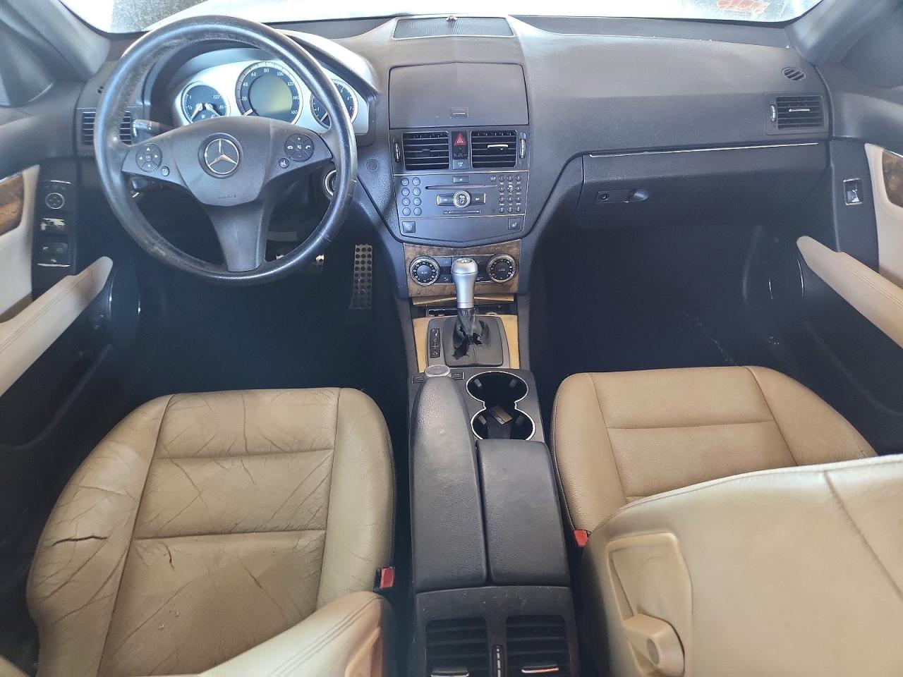 2008 Mercedes-benz C 350 Черный vin: WDDGF56X28F032106