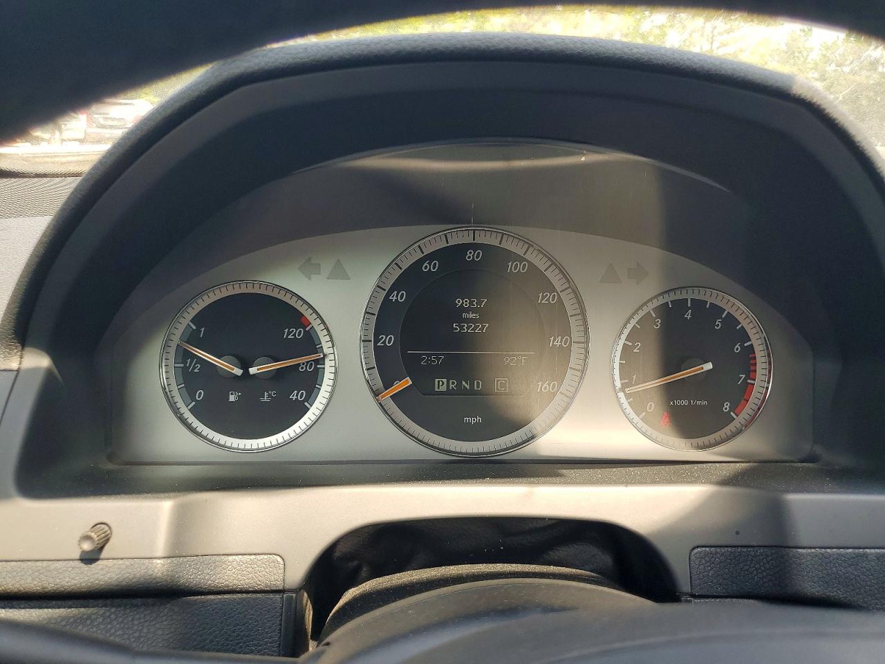 2008 Mercedes-benz C 350 Silver vin: WDDGF56X28F043154