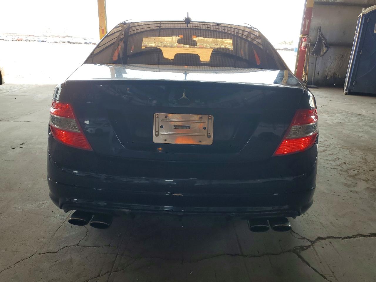 2008 Mercedes-benz C 350 Black vin: WDDGF56X28F104938