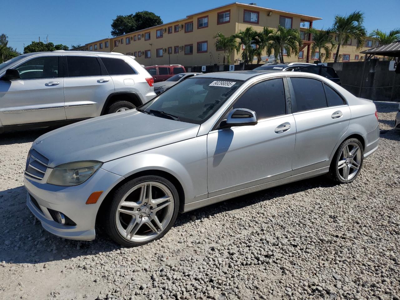 2009 Mercedes-benz C 350 Серебряный vin: WDDGF56X29R045843