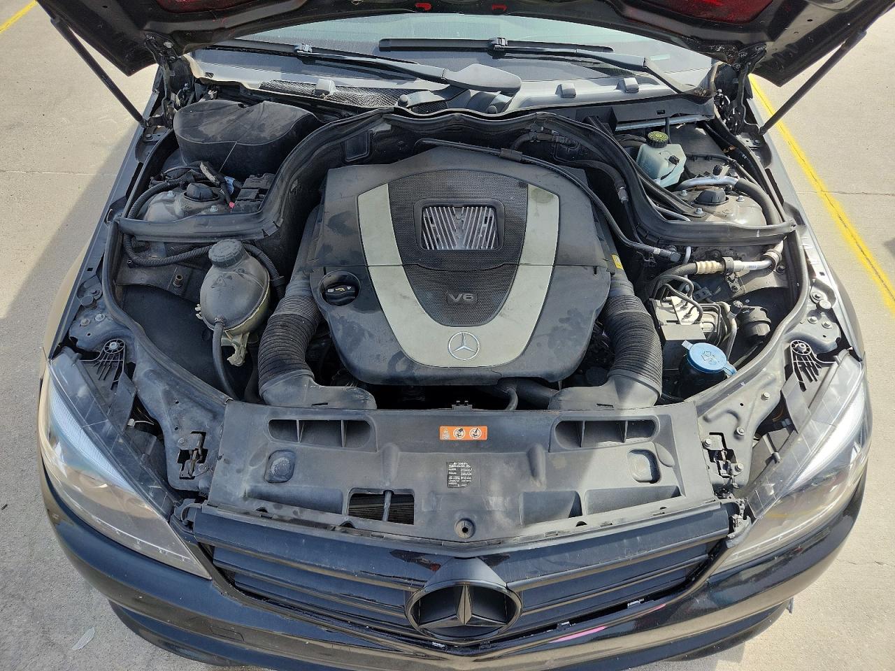 2008 Mercedes-benz C 350 Black vin: WDDGF56X38F017274