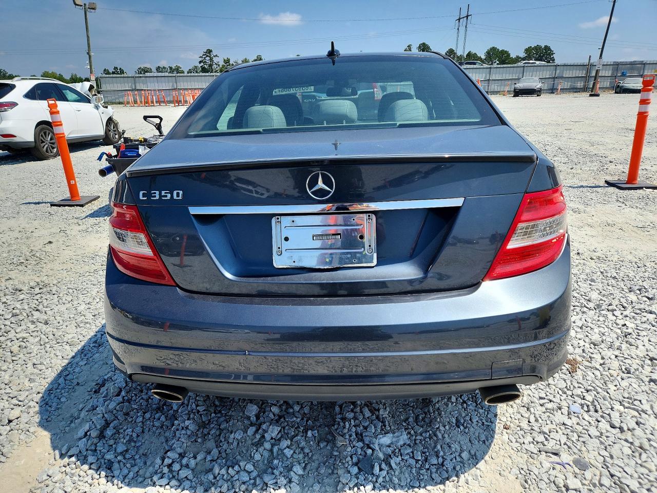 2008 Mercedes-benz C 350 Gray vin: WDDGF56X38R026538