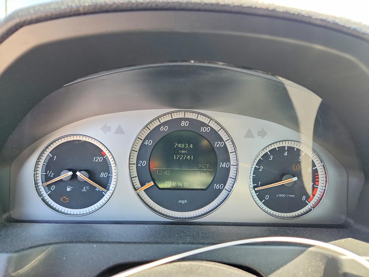 2008 Mercedes-benz C 350 Gray vin: WDDGF56X38R026538