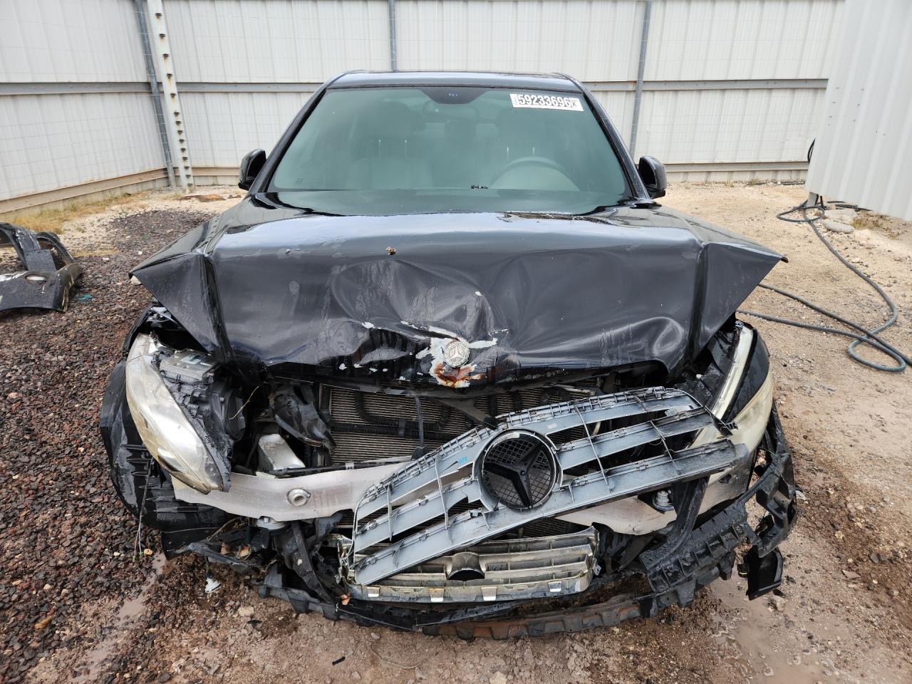 2008 Mercedes-benz C 350 Black vin: WDDGF56X48F069285 Damage: Grille, Broken, Replacement Required