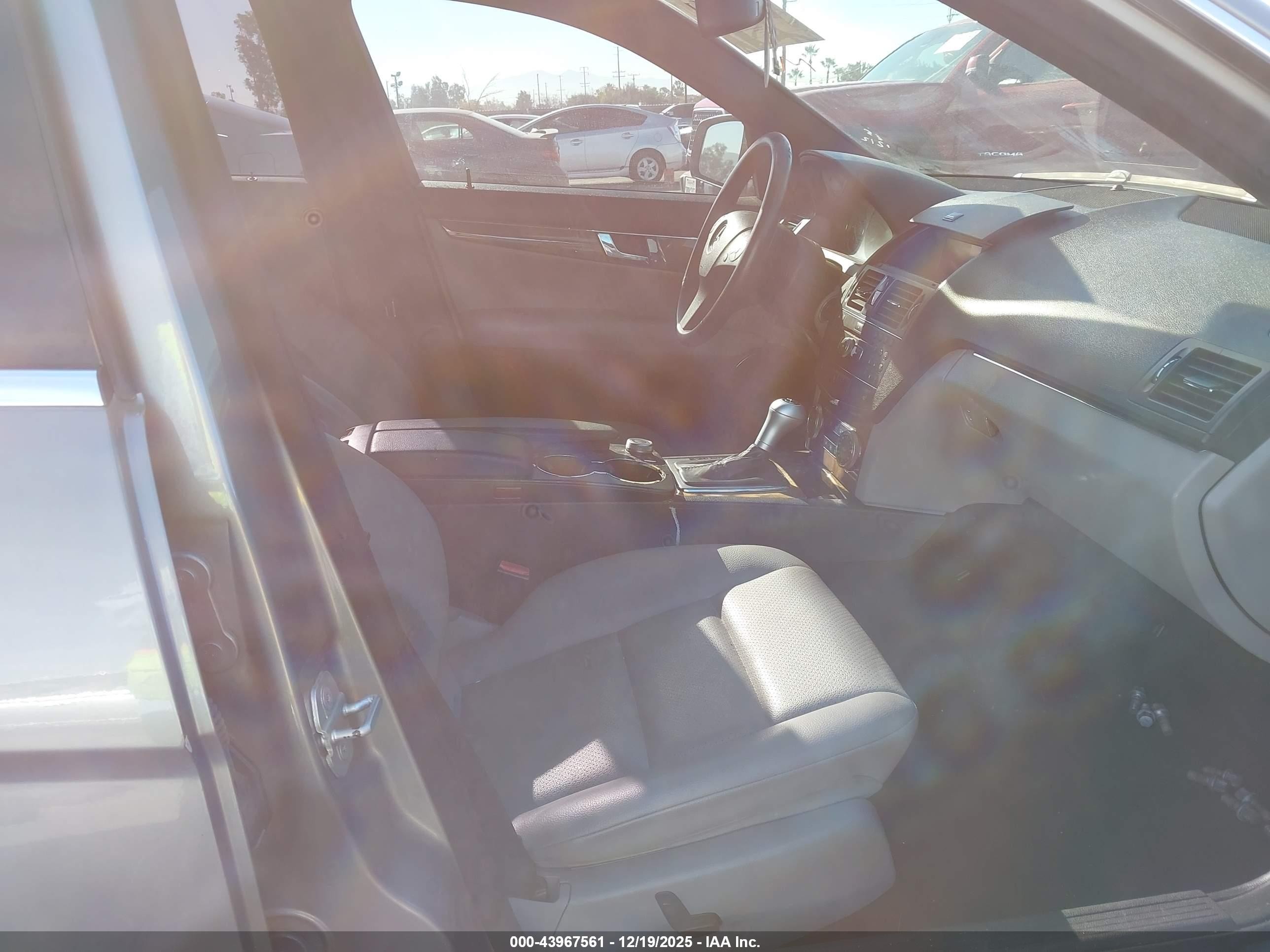 2008 Mercedes-benz C 350 Sport Серый vin: WDDGF56X58F036943