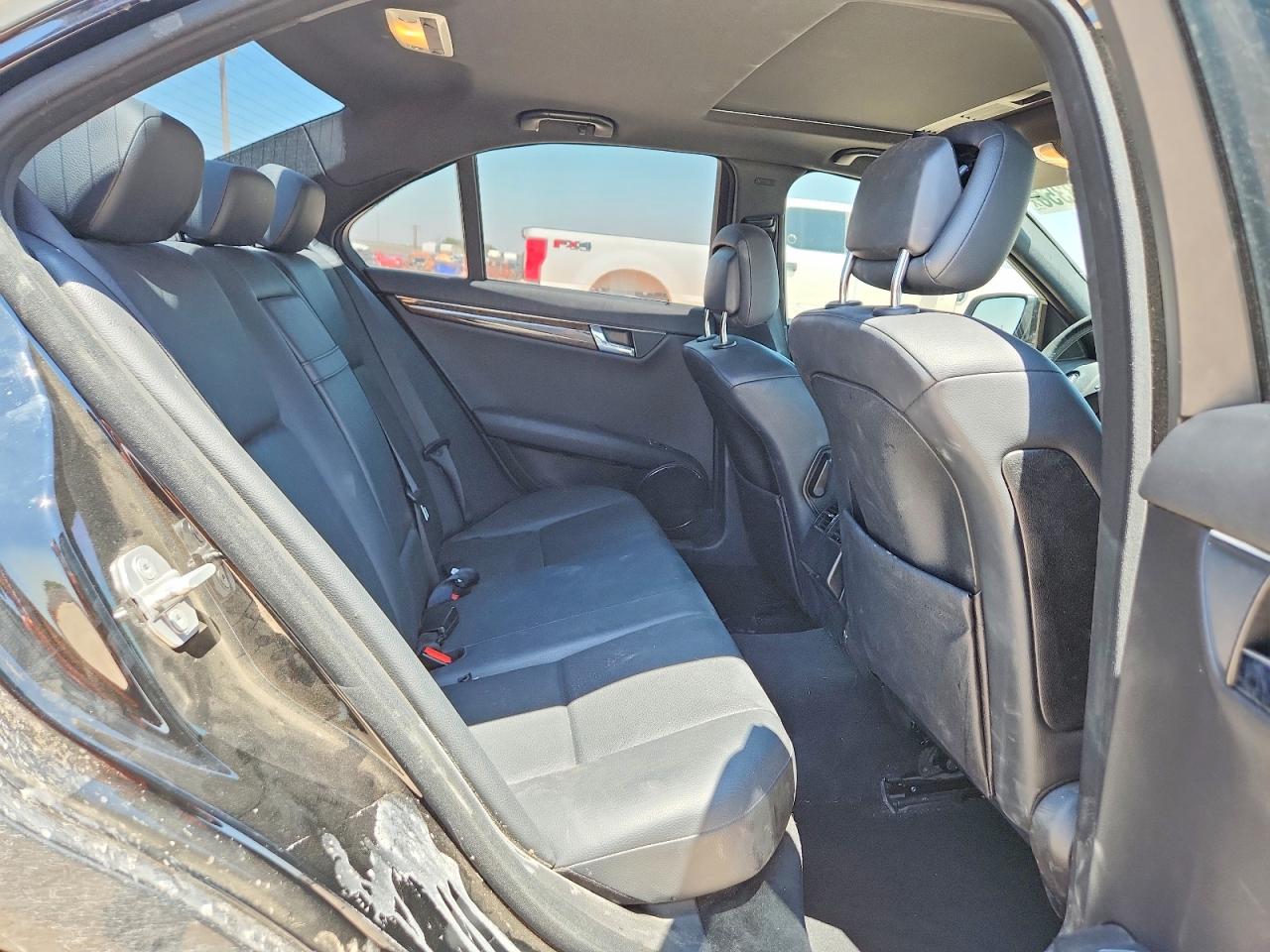 2008 Mercedes-benz C 350 Black vin: WDDGF56X58F039096