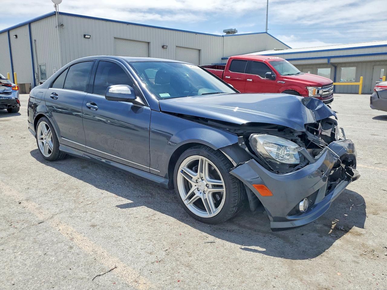 2008 Mercedes-benz C 350 Серый vin: WDDGF56X58F054200