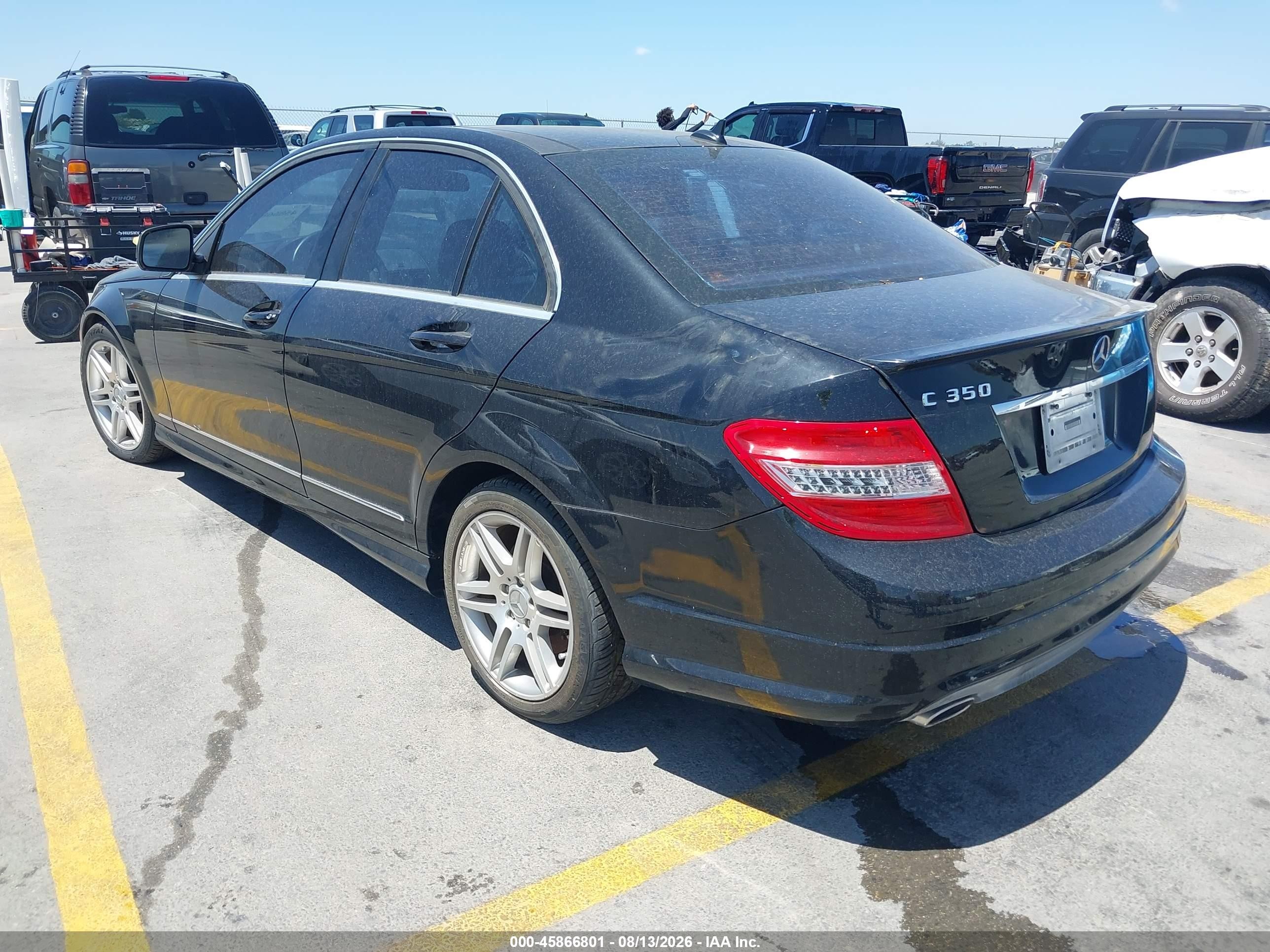 2008 Mercedes-benz C 350 Sport Dark Blue vin: WDDGF56X58F138274