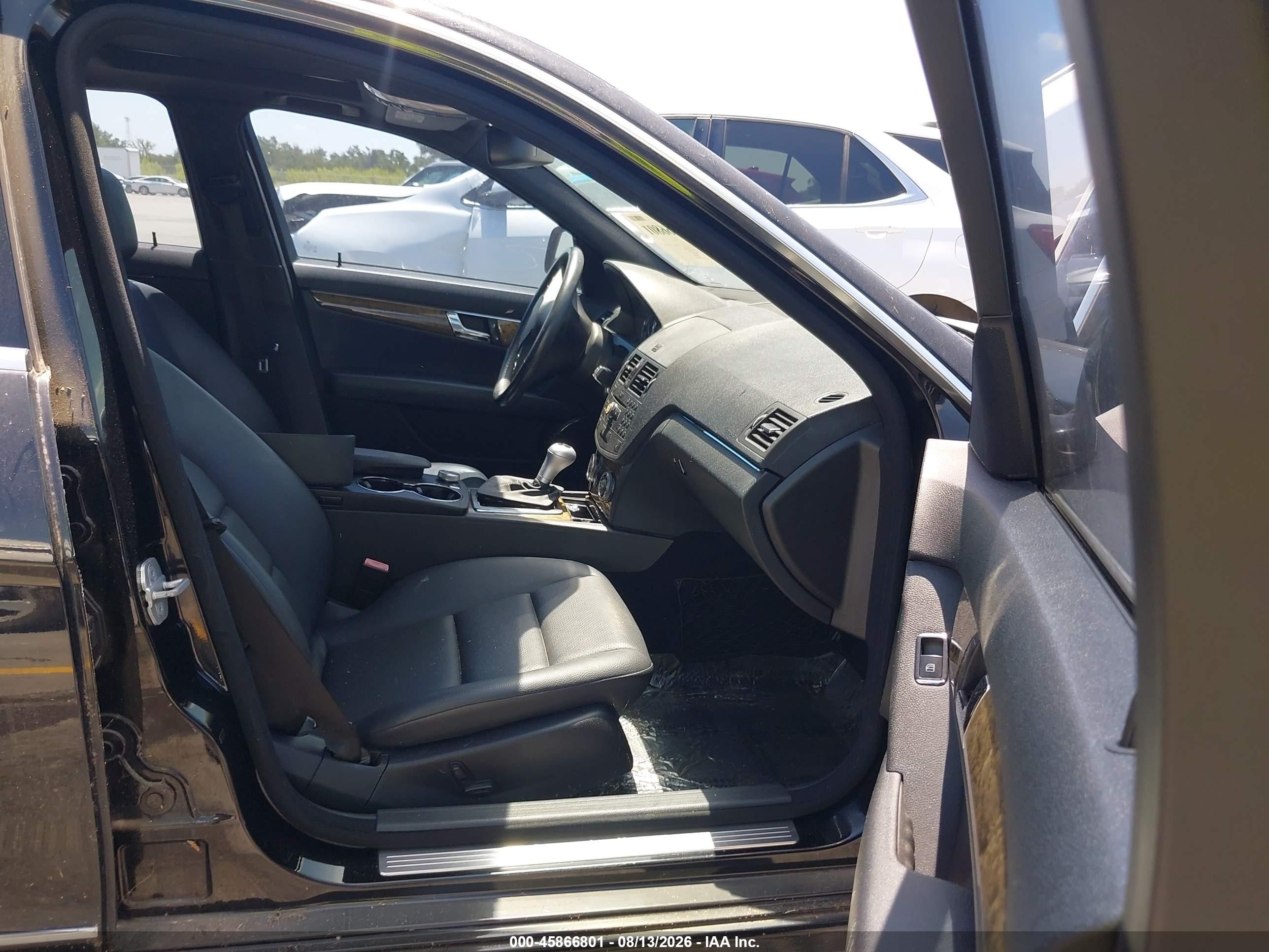 2008 Mercedes-benz C 350 Sport Dark Blue vin: WDDGF56X58F138274