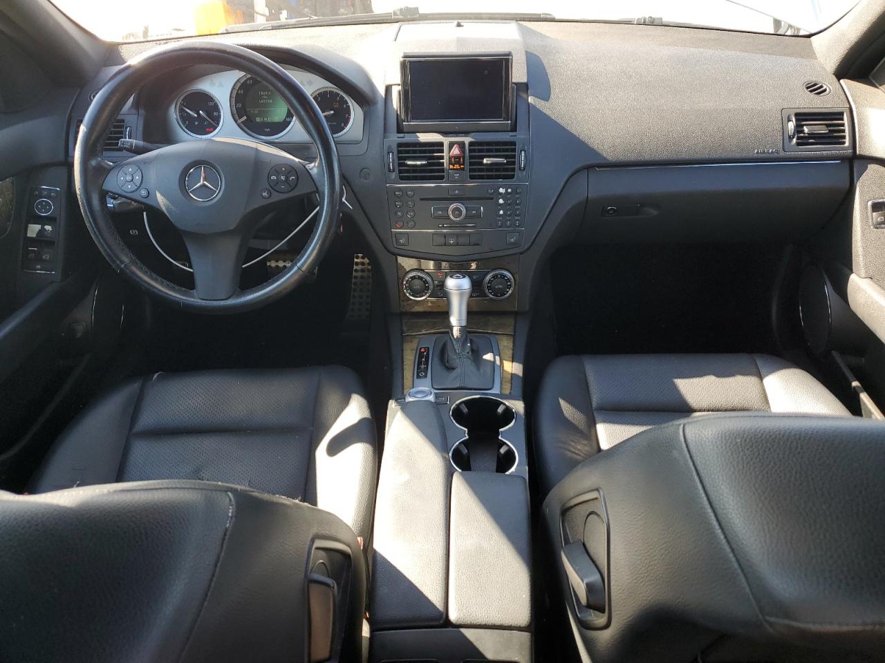 2008 Mercedes-benz C 350 Silver vin: WDDGF56X58F138534