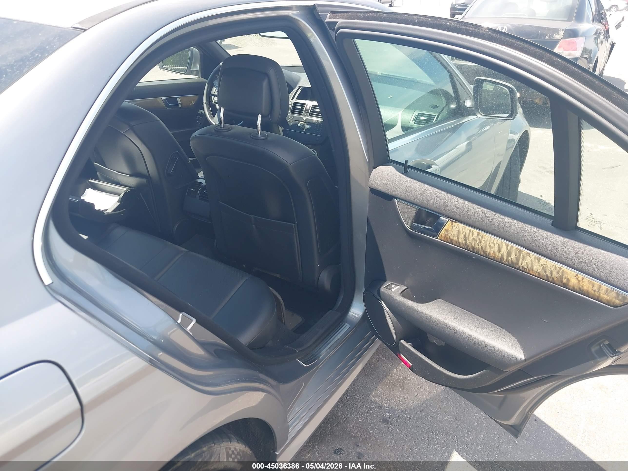 2008 Mercedes-benz C 350 Sport Gray vin: WDDGF56X58F170545