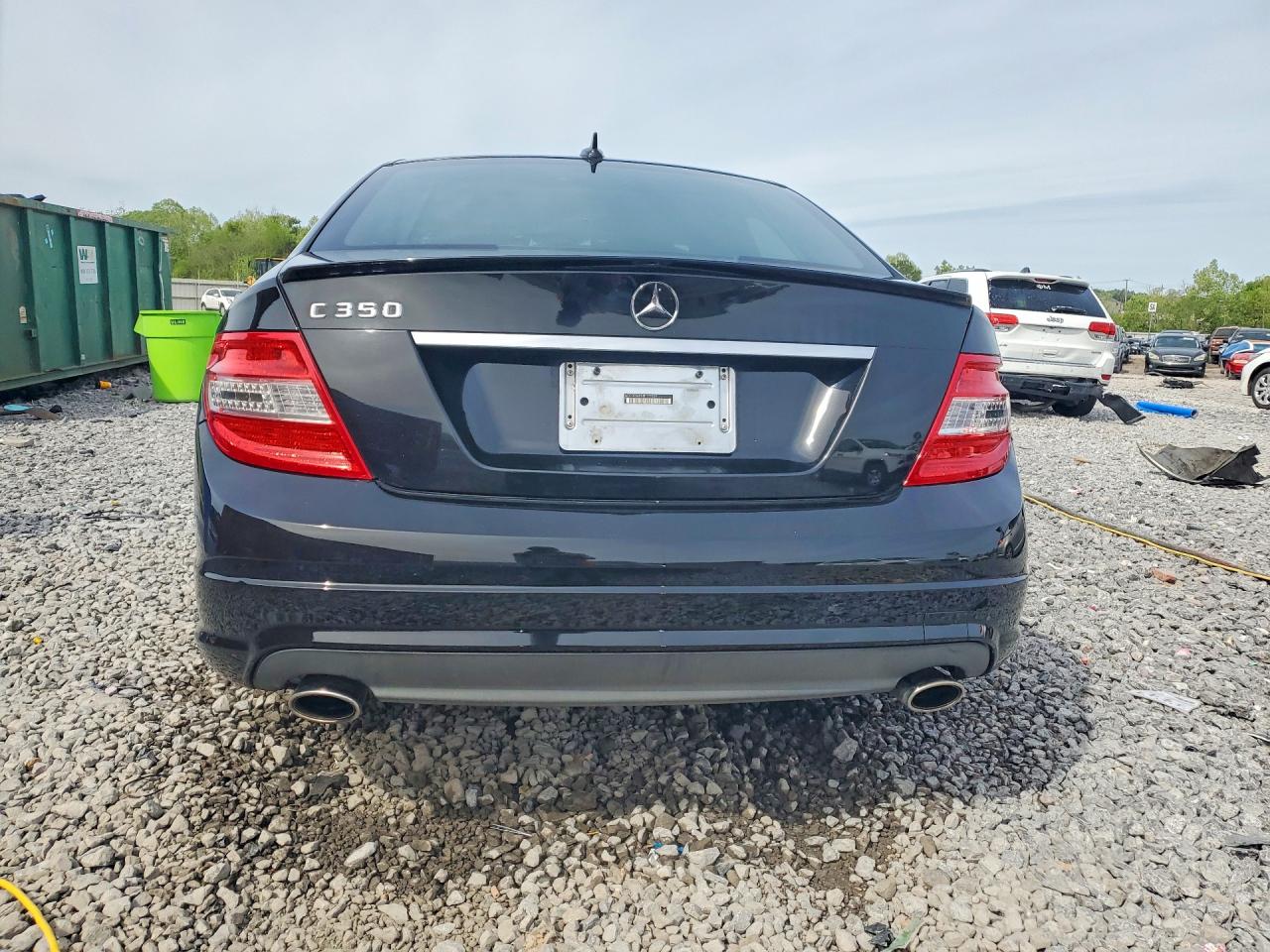 2008 Mercedes-benz C 350 Black vin: WDDGF56X58F177639