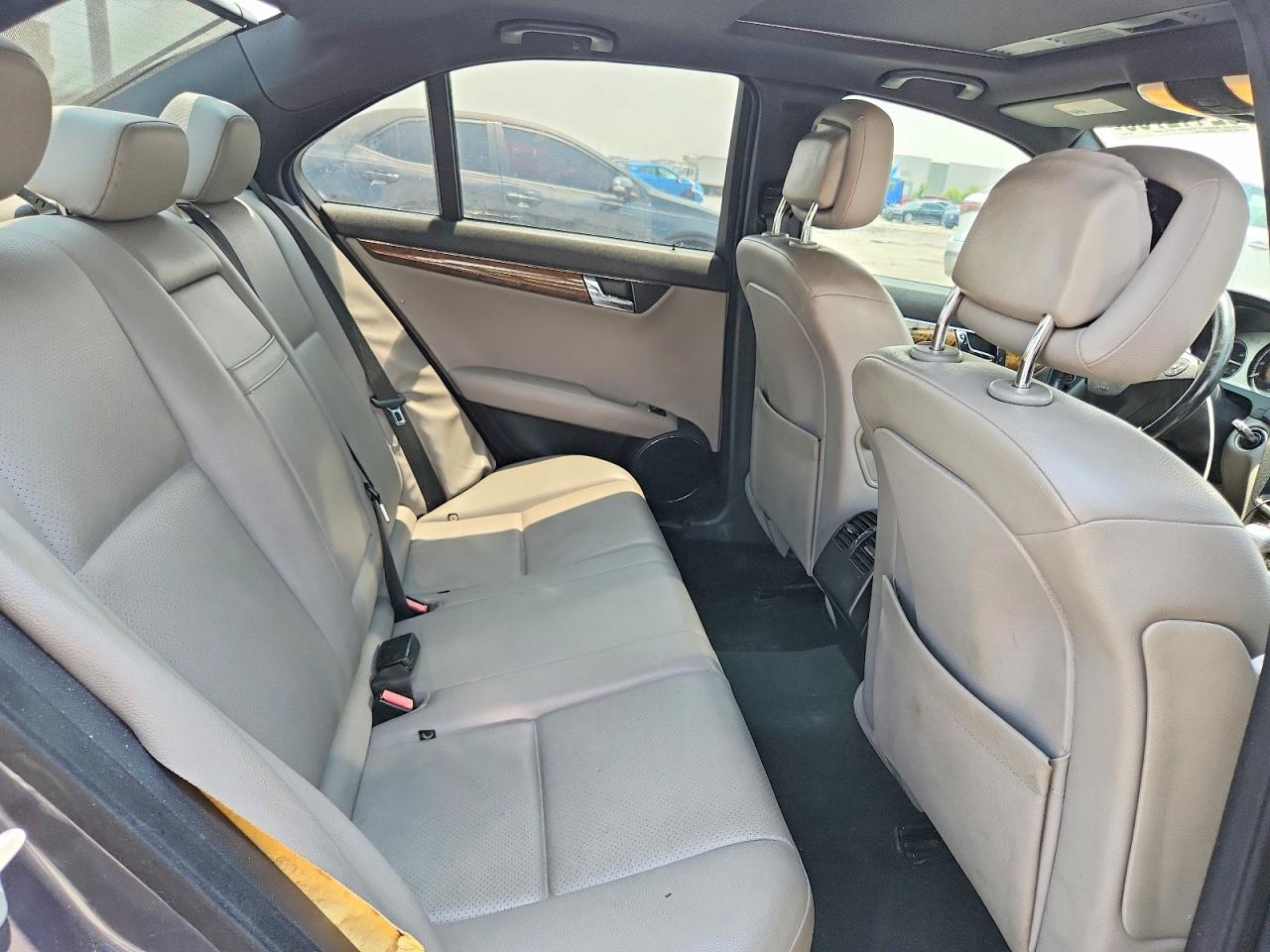 2008 Mercedes-benz C 350 Gray vin: WDDGF56X68F108989