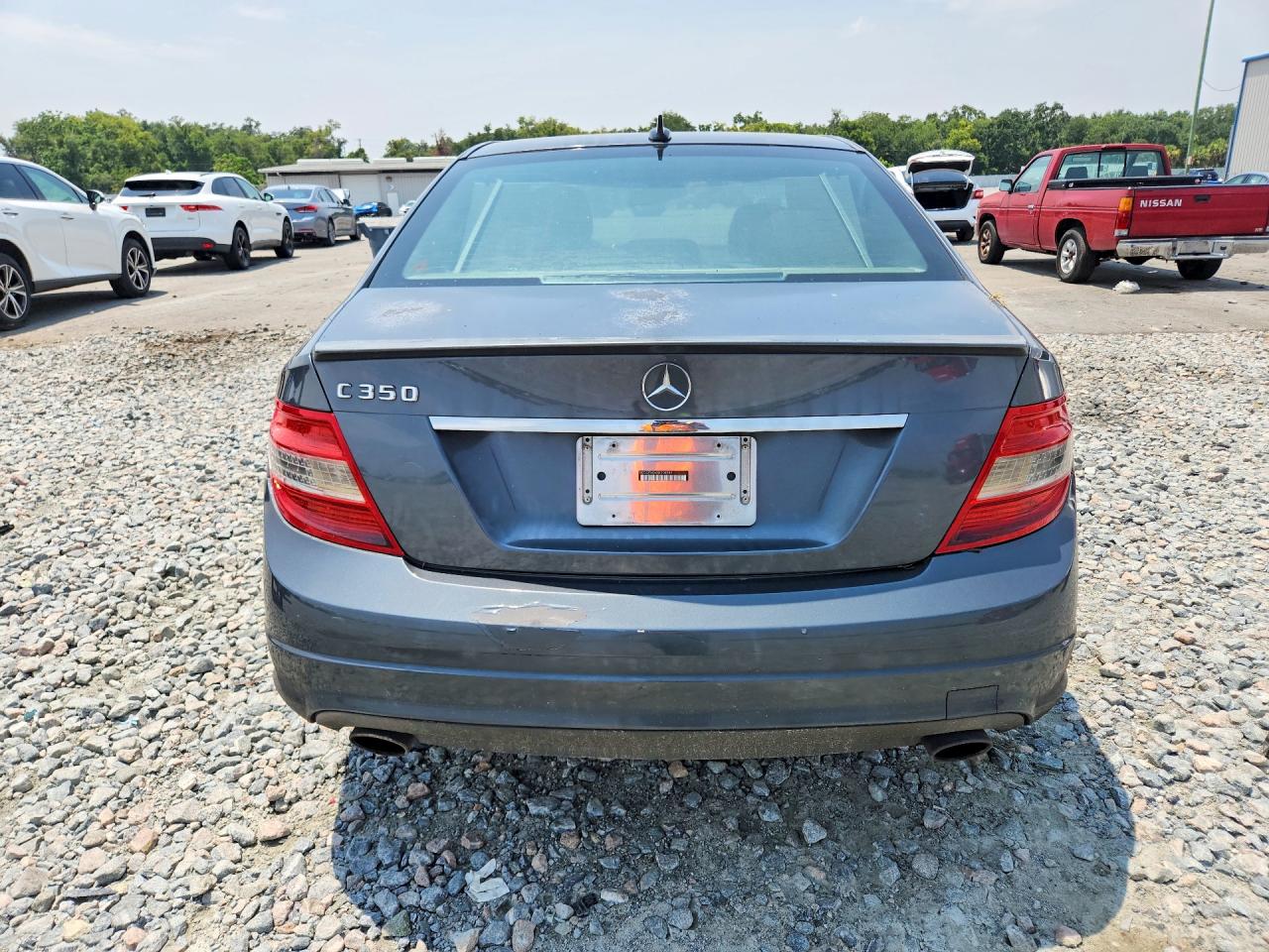 2008 Mercedes-benz C 350 Gray vin: WDDGF56X68F108989
