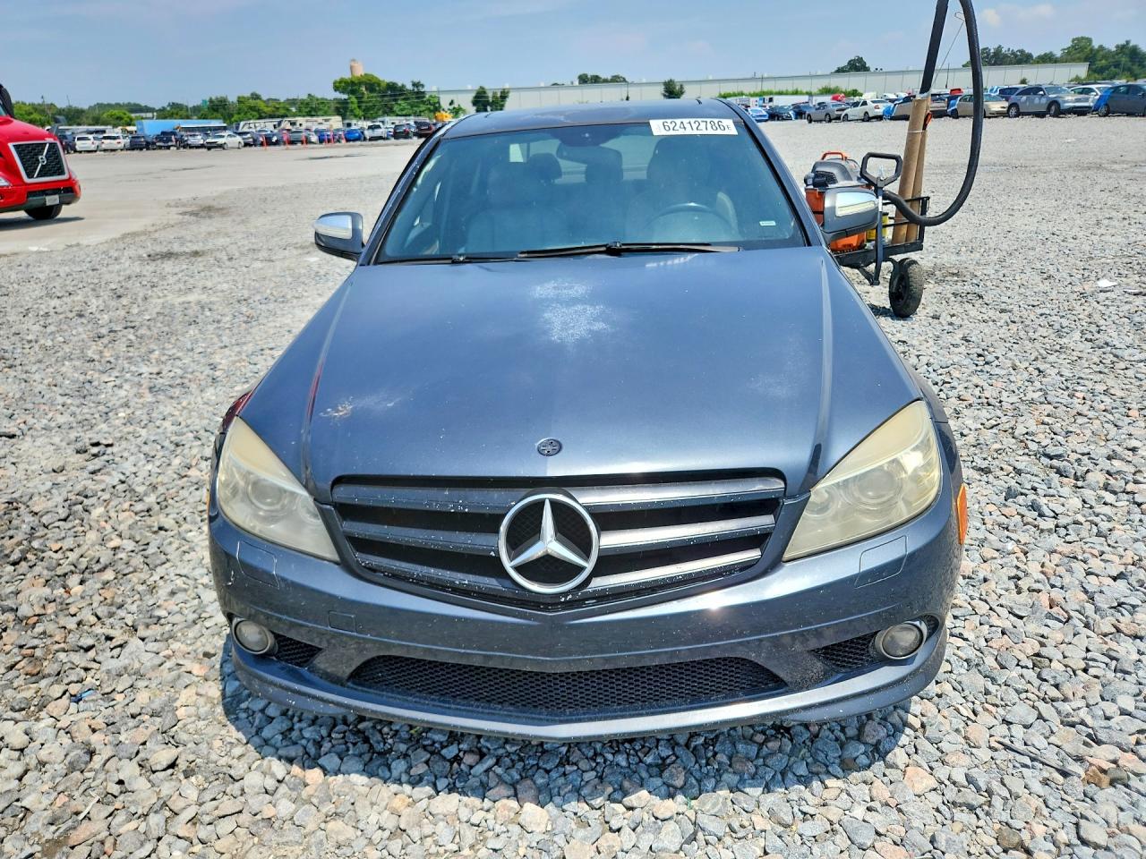 2008 Mercedes-benz C 350 Gray vin: WDDGF56X68F108989